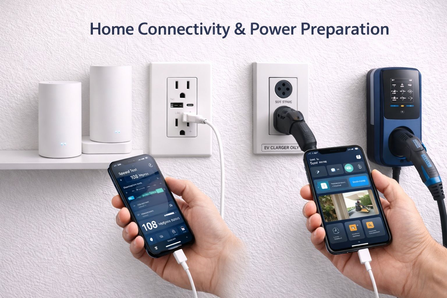 Home Connectivity & Power Preparation