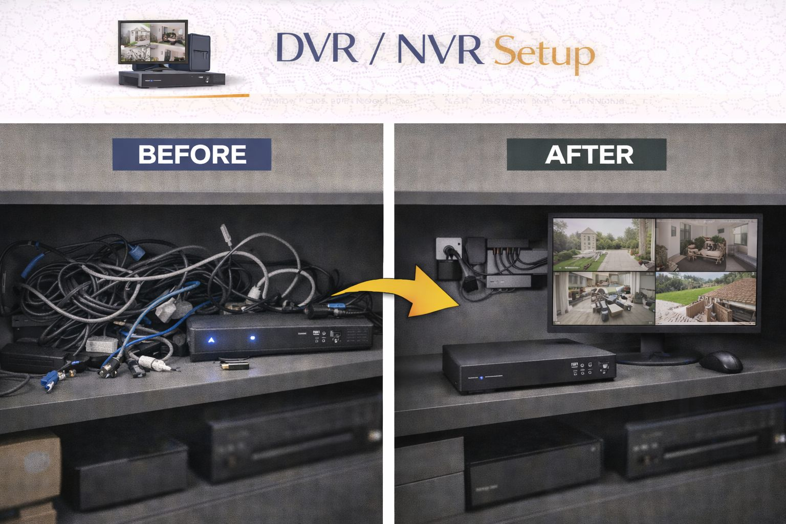 DVR / NVR Setup