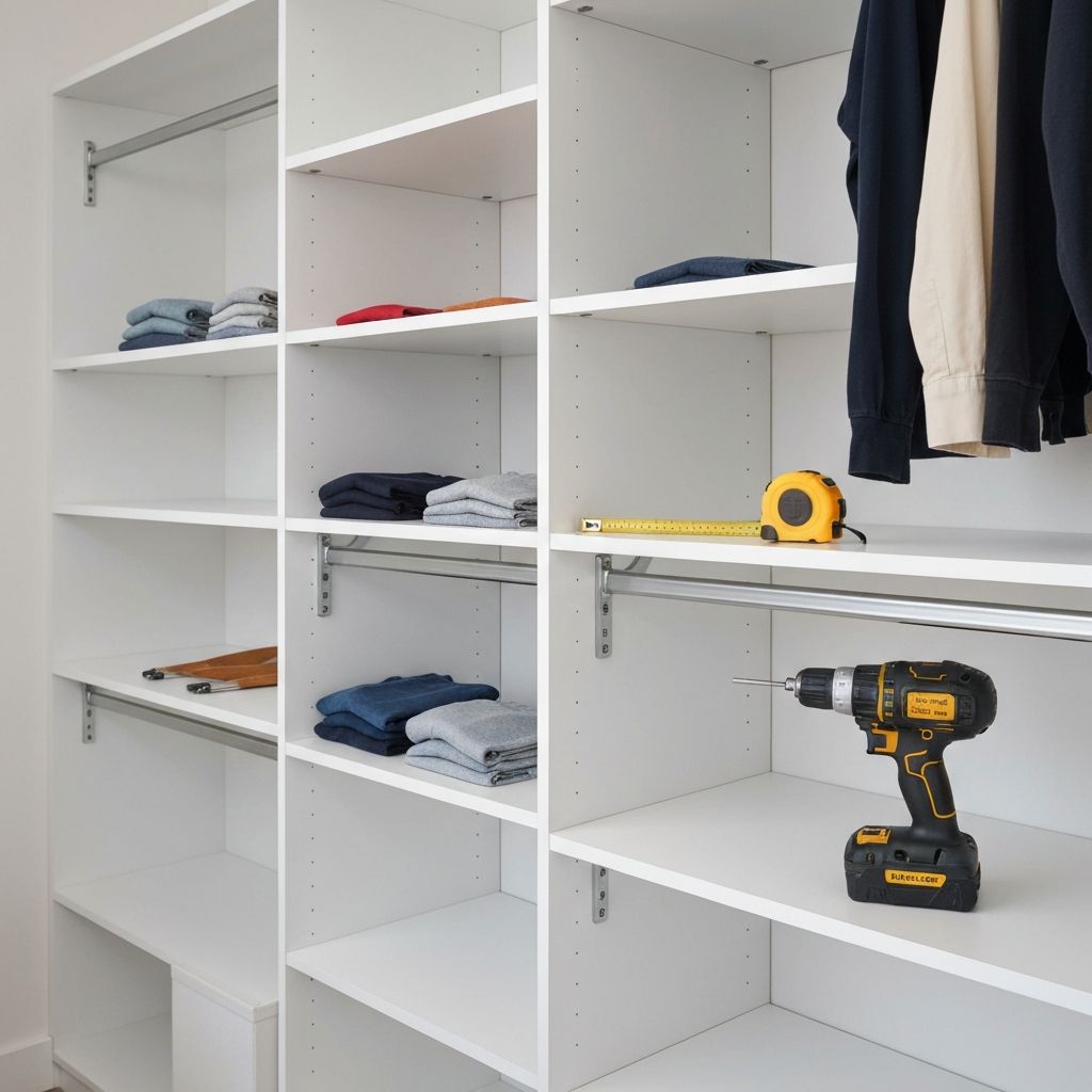 Closet Custom Shelving