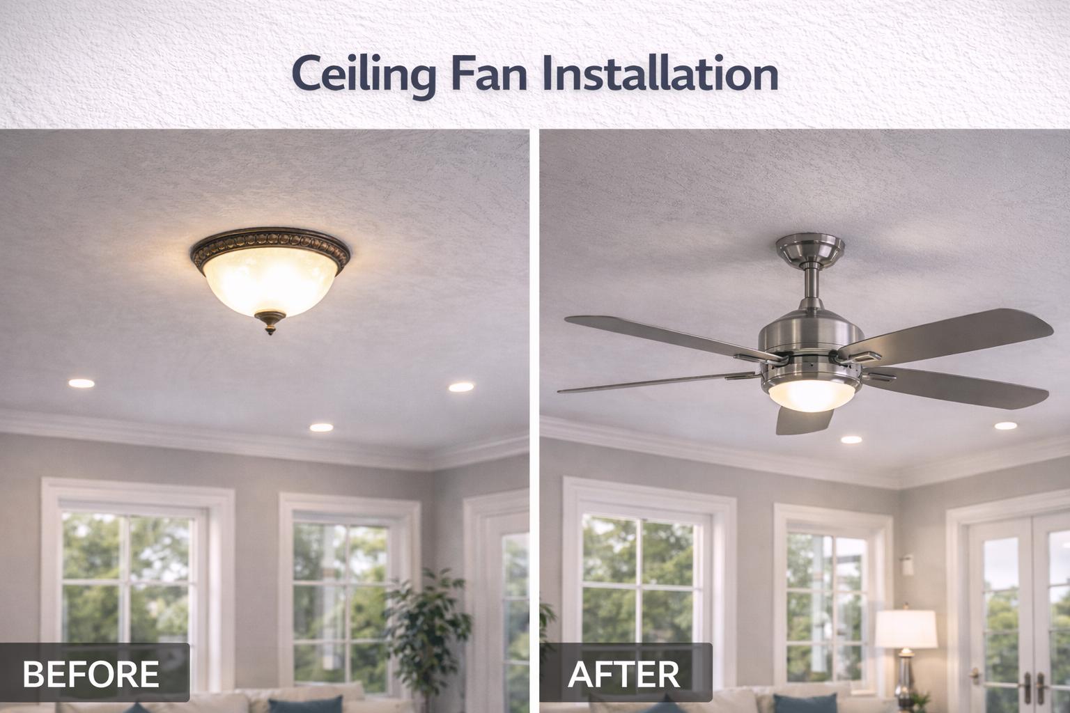 Ceiling Fan Installation