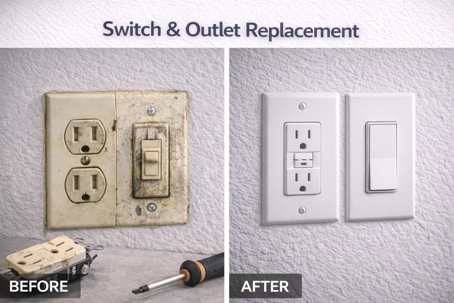 Switch & Outlet Replacement