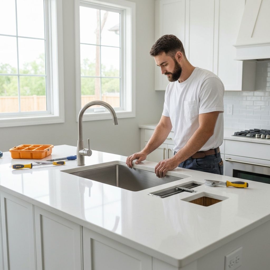 Kitchen Sink & Faucet Installation